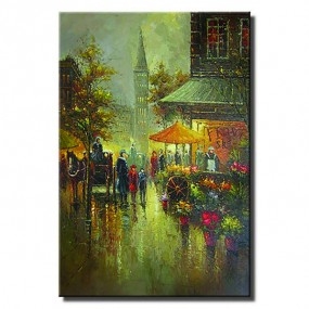Tranh in Canvas sơn dầu